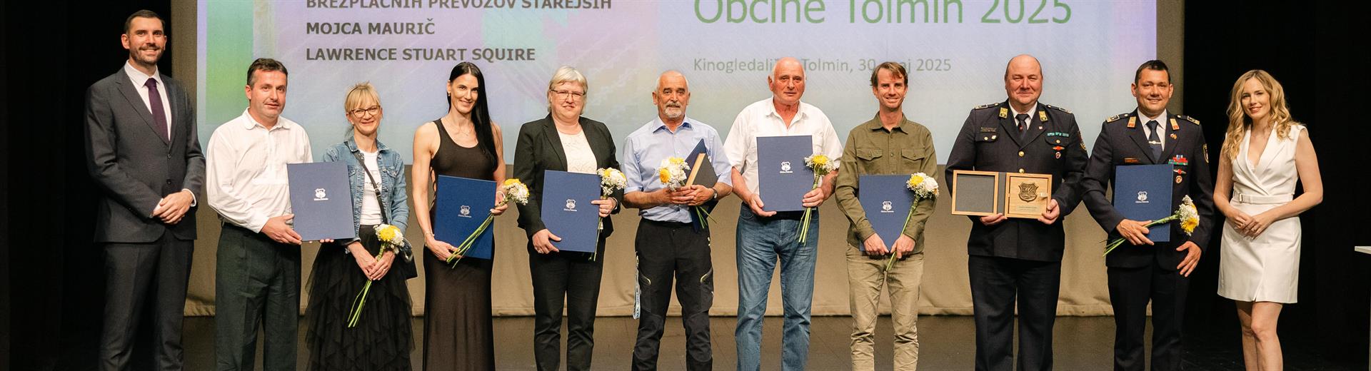 Občinski nagrajenci 2025
