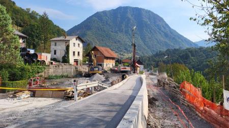 Sanacija plazov Grahovo